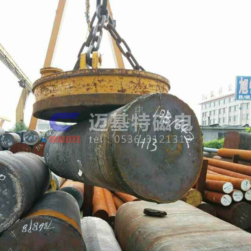 MW03系列吊運鋼坯、板坯用和翻轉(zhuǎn)板坯用起重電磁鐵